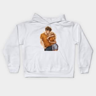 Percy and Annabeth Kids Hoodie